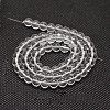 Imitate Austrian Crystal Glass Round Bead Strands GLAA-F030-6mm-01-2