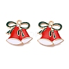 Christmas Theme Alloy Enamel Pendants ENAM-T020-10A-2
