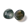 Natural Moss Agate Cabochons G-H314-01-2