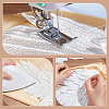 Wing Pattern Polyester Embroidered Lace Appliques DIY-WH0530-95-4