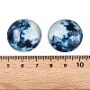 Fluorescent Glass Cabochons GGLA-T004-12B-3