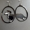 Acrylic Dangle Earrings FS-WG2019C-05-1