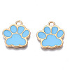 Alloy Enamel Pendants X-ENAM-T016-22LG-E-RS-2