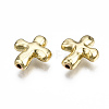 Rack Plating Alloy Beads PALLOY-T077-138LG-RS-3