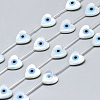 Natural White Shell Mother of Pearl Shell Beads X-SSHEL-N036-013-1