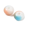 Opaque Spray Painted Glass Beads X1-GLAA-G118-01M-2