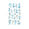 5D Laser Nail Art Stickers Decals MRMJ-R109-Z-D4354-2