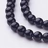 Natural Mashan Jade Round Beads Strands G-D263-6mm-XS32-2