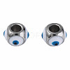 201 Stainless Steel Enamel Beads STAS-N087-59-02P-1