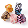 Leopard Printed Grosgrain Ribbons OCOR-TA0001-25-2