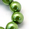 Baking Paint Glass Pearl Bead Strands LS-HY-Q003-3mm-13-3