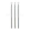 Double Head Stainless Steel Cuticle Pusher MRMJ-F001-45-2