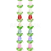 Transparent Glass Bead Strands GLAA-K070-02A-1