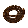 Transparent Frosted Glass Beads Strands GLAA-N072-01A-A19-2
