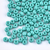 Baking Paint Glass Seed Beads SEED-Q025-5mm-M22-2