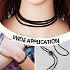 15M 3 Colors Braided Round Soft PU Imitation Leather Cords OCOR-CL0001-11B-5