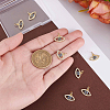 8Pcs Rack Plating Brass Cubic Zirconia Pendants KK-BBC0023-62-3