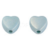 Spray Painted Acrylic Beads CACR-N006-22-C01-3