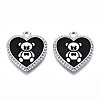 Eco-Friendly Alloy Enamel Pendants LS-X-ENAM-Q437-042P-01-NR-1