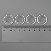 Transparent Acrylic Beads PL671Y-1-4