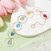 Faceted Glass Suncatchers HJEW-JM01649-02-2