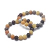 Natural Mixed Gemstone Bead Stretch Bracelets BJEW-K212-C-029-1