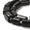 Natural Black Tourmaline Beads Strands G-N327-06-14B-4