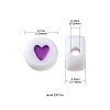 Opaque Acrylic Beads X1-MACR-N008-57D-6