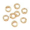 SHEGRACE Brass Ring Charm Connectors XGR-Q6M861-913G-2