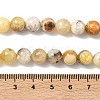 Natural Yellow Opal Beads Strands G-I213-18-8mm-2