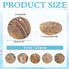 120Pcs Natural Akoya Shell Pendants SHEL-ME0001-01-2