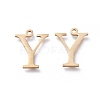 304 Stainless Steel Charms STAS-L263-19G-2