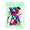 Macaron Color Plastic Yin-yang Resealable Bags OPP-N001-01B-07-3