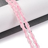 Natural Rose Quartz Beads Strands G-C080-B02-01A-2