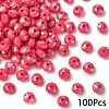 Opaque Acrylic Beads MACR-YW0003-55F-1
