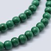 Natural Malachite Beads Strands G-F571-27AB1-10mm-4
