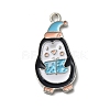 Winter Theme Alloy Enamel Pendants ENAM-M002-04M-P-1