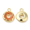 Alloy Enamel Charms ENAM-D050-11G-2