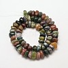 Natural Indian Agate Chip Beads Strands X-G-P091-35-2