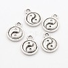 Feng Shui Tibetan Style Alloy Charms Pendants TIBEP-A039-AS-NF-1