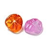 Electroplated Glass Beads GLAA-G119-01A-2