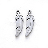 Tarnish Resistant 201 Stainless Steel Pendants LS-STAS-N092-13-2