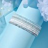 7Pcs 7 Styles Galss Stretch Bracelets BJEW-JB10384-3