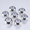 201 Stainless Steel Beads STAS-F145-06P-G-1