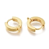 201 Stainless Steel Huggie Hoop Earrings Findings LS-STAS-A167-01A-G-2