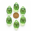 Autumn Theme Transparent Acrylic Pendants TACR-T024-04B-925-4