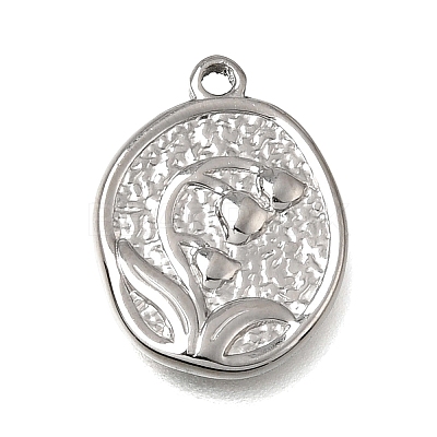 304 Stainless Steel Pendants STAS-K322-26D-P-1
