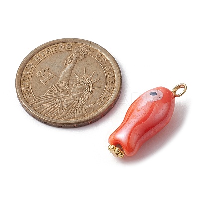 Handmade Porcelain Pendants X-PALLOY-JF02166-1