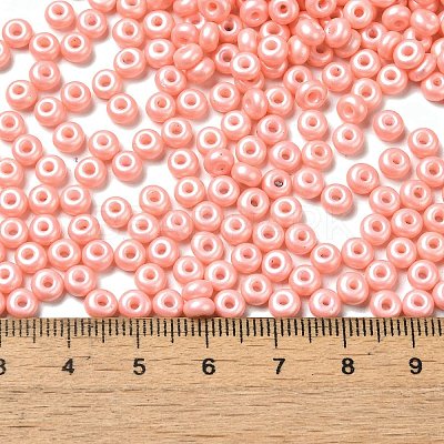 Baking Paint Luster Glass Seed Beads X1-SEED-B001-04A-08-1