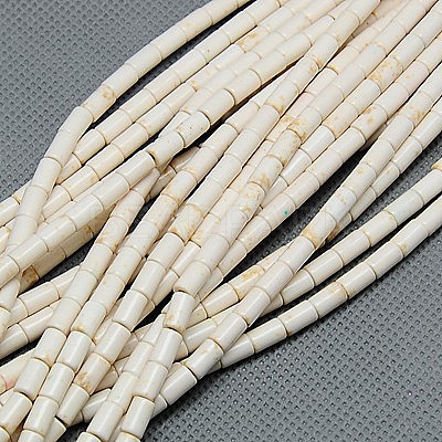 Synthetic Turquoise Beads Strands TURQ-G120-3x5mm-12-1